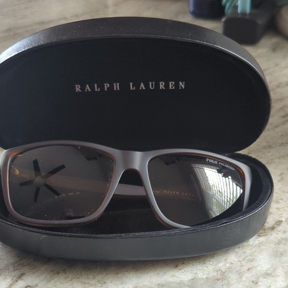 Ralph Lauren Brown Sporty Sunglasses